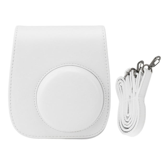 Bolsa para Cámara Instantánea Jadeshay de Cuero PU con Correa Ajustable para Fujifilm Mini 12 11
