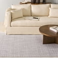 thumbnail image 2 of SAFAVIEH Martha Stewart Serenity Kenyon Solid Area Rug, Grey/Ivory, 5'3" x 7'6", 2 of 10