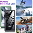 thumbnail image 6 of 2025 New for Samsung Galaxy S24 Ultra Case Waterproof, [Built-in Camera & Screen Protector][Military Grade Shockproof][IP68 Underwater][Dustproof][Dropproof] Full Body Phone Case for S24 Ultra 6.8", 6 of 12