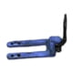 thumbnail image 1 of Carretilla elevadora de juguete a escala 1/64, escultura de plástico en miniatura, accesorio coleccionable azul, 1 of 7