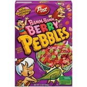 Post: Bamm-Bamm Berry Pebbles Cereal, 13 oz