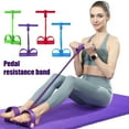 thumbnail image 2 of 4/6-Tube Pedal Puller Resistance Band with Handle Multifunction Elastic Yoga Sit-up Pull Rope Men Women Pedal Tensioner Exerciser Workout Equipment, 2 of 8