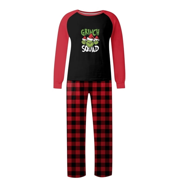 Pyjamas de Noël Assortis pour Hommes Ensembles de Pyjamas de Vacances pour la Famille