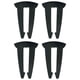 thumbnail image 1 of Wosthever Clip protector para perilla de estufa negra que evita quemaduras accidentales en la cocina Estufa de cocina duradera y reutilizable Cocina y Comedor 4 piezas, 1 of 6