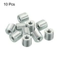 thumbnail image 3 of Uxcell M10x1mm to M4x0.7mm Thread Adapters Sleeve Reducing Nut 10mm Screw Pipe Threaded Tube Coupler Connector 10 Pack, 3 of 5