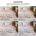 thumbnail image 5 of Southshore Fine Linens Holly Jolly Lane Reversible Comforter Set, 100 GSM Double-Brushed Microfiber Holiday Bedding, 1 Comforter and 1 Pillow Sham, Twin/Twin XL, 5 of 9