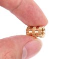 thumbnail image 4 of Luxshiny 20Pcs Copper Heat Set Insert Nuts with Female Thread for Plastic Injection Molding Applications, 4 of 5