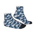 thumbnail image 6 of Salouo Snow Penguin Pattern Unisex Middle Tube Socks,Middle-Finger Knee High Socks Over The Calf Tube Stocking Crew Stockings for Women and Men Tube Socks, 6 of 8