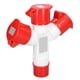 thumbnail image 3 of Conector eléctrico resistente al agua con enchufe industrial, salida de 3 vías y 16A para interiores y exterioresHR‑1014, 3 of 14