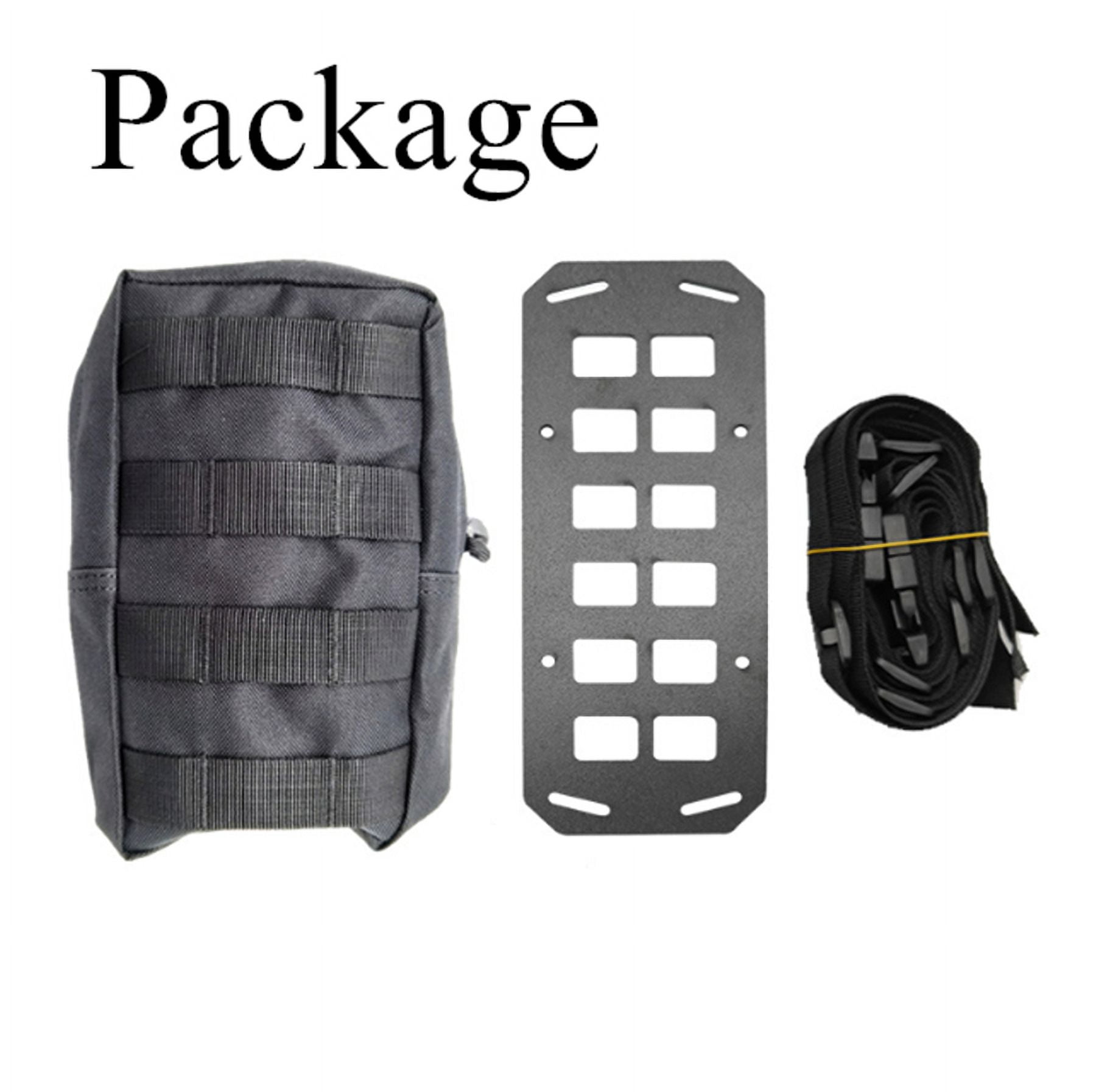 Acaige Tactical Rigid Molle Panel Vehicle Car Seat Side Back Gun Rack Display Storage