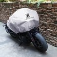 thumbnail image 3 of M Motocicleta Cubierta Liviana Mitad Cubierta Protector Plateado Tono, 3 of 7