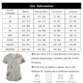 thumbnail image 3 of Scrub Top for Woman School Short Sleeve Fashion Pullover Women Mother'S Day Long, 3 of 3