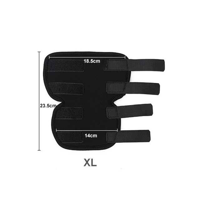 Corvejón De Perro Dog Hock Brace Anti-lick Pet Knee Guard Perros impermeables Vendaje para heridas Black XL Sywqhk Libre de BPA