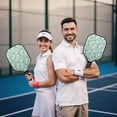 thumbnail image 6 of Pickleball Paddles Set,Pioneer Flower Floral Print Pattern Fiberglass Surface Pickleball Racket Set with 2 Indoor Outdoor Pickleball Balls and Pickleball Bag,Pickle-ball Equipment, 6 of 6