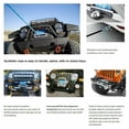 thumbnail image 3 of ALLTIMES 1/4"x50ft Synthetic Winch Rope Line Recovery Cable, Average 10000 lbs for Car for SUV for ATV, 3 of 9