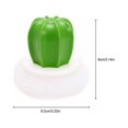 thumbnail image 4 of Plastic Pot Palm Cleaning Brush Reusable Washable Table Desk Oilproof Anti-rust Handheld Kitchen Canteen Plate Tray Brushes White PET, 4 of 9