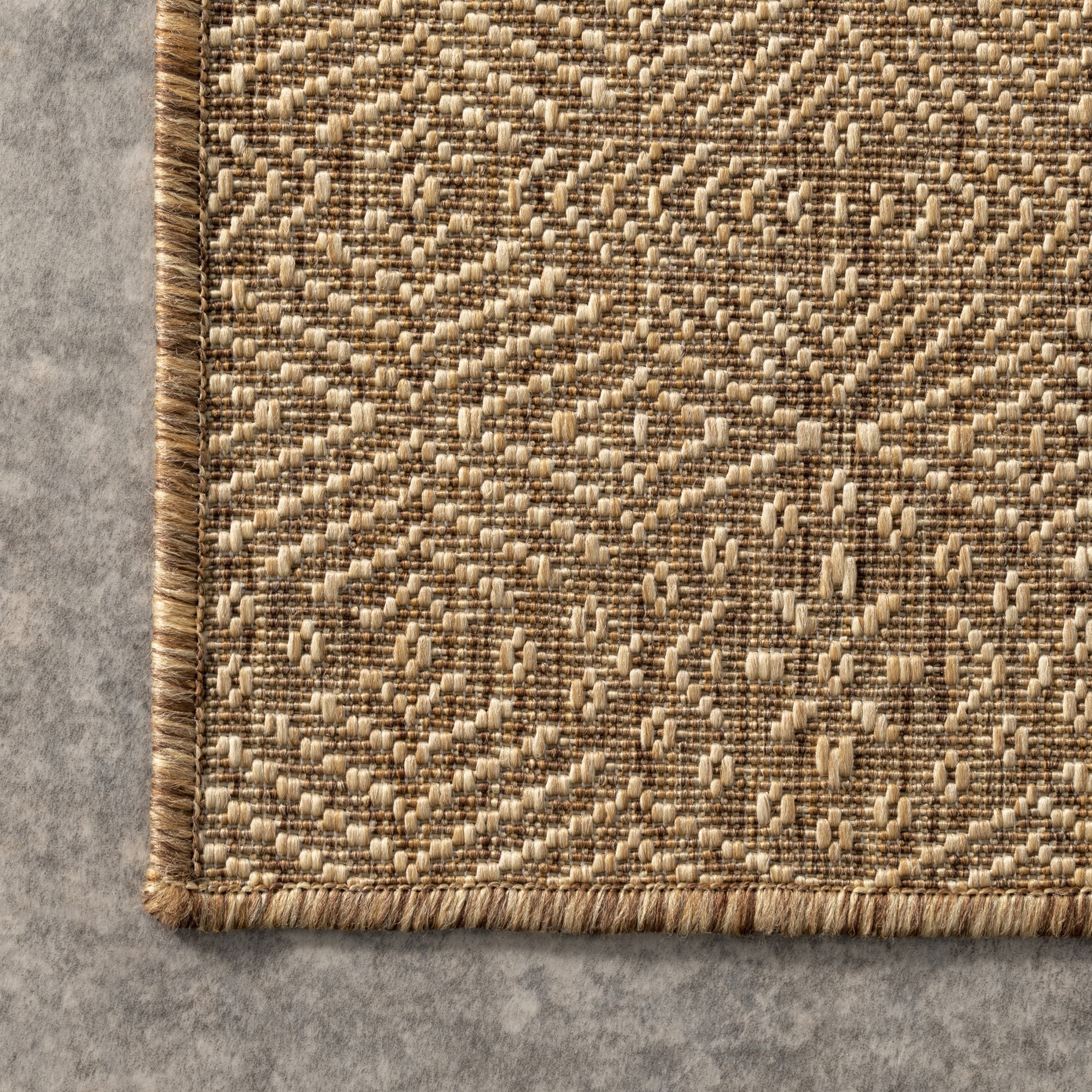 nuLOOM Chandler Geometric Indoor/Outdoor Area Rug, 4' x 6', Chandler Brown