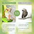 Dsseng Bird Heater for Cage Bird Perch Stand Warmer Snuggle Up for