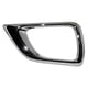 thumbnail image 1 of Moldura Np300 Frontier 2016 A 2020 Nissan Parrilla Izq Crom P/Faro Niebla Generica 1 Pieza Izquierdo Cromado, 1 of 4