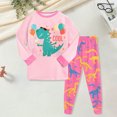 thumbnail image 2 of TAmten Bamboo Viscose Toddler Pajamas Boys Girls Baby Pjs Sets Kids Long-Sleeve Snug fit Sleepwear 6-12 Months 12-24 Months 2t 3t 4t 5t 6t 7t 8t 9t Children Size 4-5 Years, 2 of 5