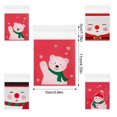CyanOak 100 PCS Christmas Candy Bags Selfadhesive Candy Cellophane
