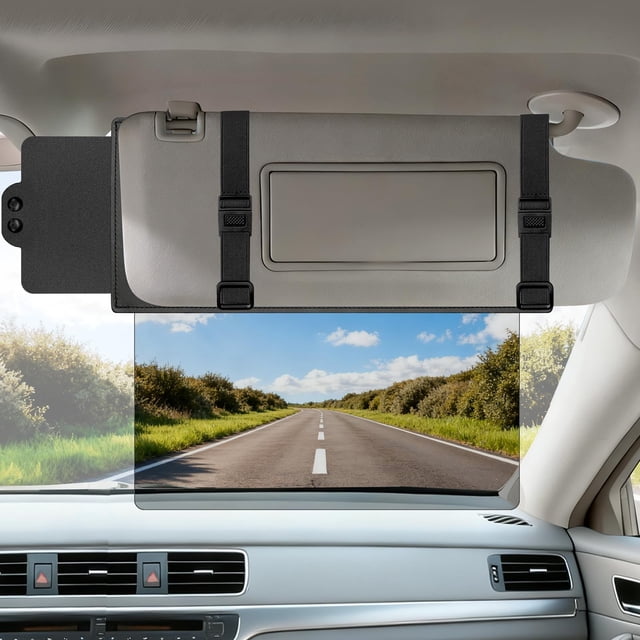 Extensor de Visera para Auto Veharvim Polarizado UV400 para Conducción Segura