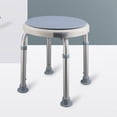 thumbnail image 1 of LOLIPPYY 8Pcs Grey Shower Chair Replacement Peg Pads Rubber Nonslip Chair Leg Covers for Safety, 1 of 8