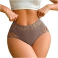 thumbnail image 2 of Naittoop Women Underwear, Full Coverage Seamless Panties Breathable Mesh Cutout Soft Stretch Ladies Brief, 2 of 3