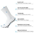 thumbnail image 2 of Graflsoa Hexagon Grip Soccer Socks - Blue, 1 Pair, Breathable & Anti-Slip Polyester Blend for Enhanced Performance, 2 of 3