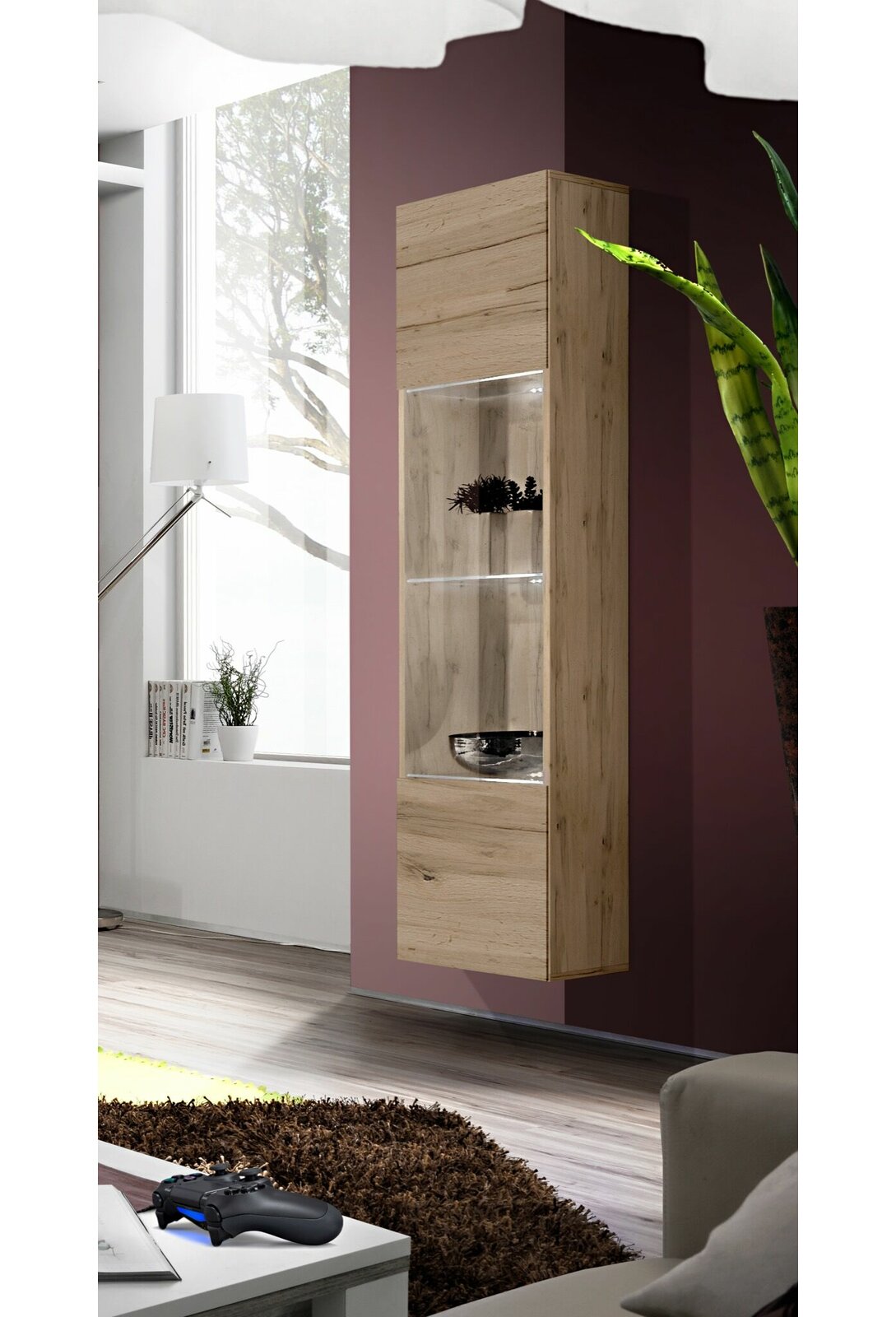 Fly Modular Wall Mounted Floating Standard Bookcase