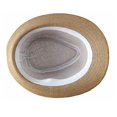 thumbnail image 6 of Byfri Straw Panama Jazz Hat Wide Brim Sun Fedora Hat for Beach Travel Khaki 56-58cm, 6 of 7