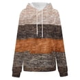 thumbnail image 4 of Cutuoiiu Women's Long Sleeve Hoodies Fashionable Printed Loose Pockets Tops Gifts, 4 of 5