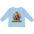 thumbnail image 3 of Inktastic Soccer Girl Superhero Girls Long Sleeve Toddler T-Shirt, 3 of 5