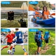 thumbnail image 6 of Uxcell Survival Whistle, 5 Pack Loud Sound Safety Whistle for Camping Hiking, Gold, 6 of 6