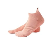 Warkul Yoga Socks, 1 Pair Yoga Socks Elastic Sweat Absorption Moisture Removal Foot Wearing Cotton Back High Yoga Socks Daily Day
