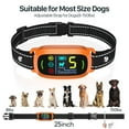 thumbnail image 7 of MUOKLGH Rechargeable Dog Bark Collar,Anti Barking Collar for Small Medium Large Dogs(Orange), 7 of 7