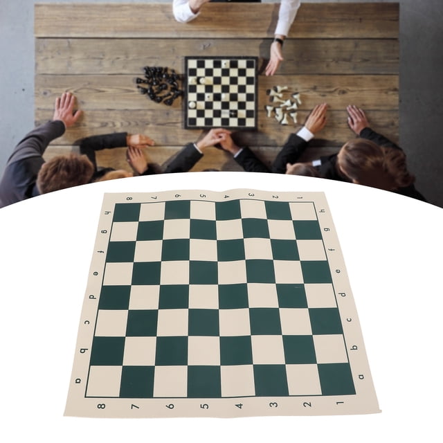 Tablero De Ajedrez De Ajedrez, Tablero De Ajedrez De PVC Portátil Para Juegos Educativos