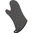 thumbnail image 2 of San Jamar 800FG15-BK BestGuard Commercial Heat Protection Up to 450° F Oven Mitts (Pair), 15" Length, Black, 2 of 2