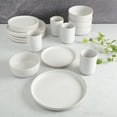 thumbnail image 2 of Gap Home 16-Piece Round White Stoneware Dinnerware Set, 2 of 8