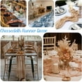 thumbnail image 7 of Dalrosia Table Runner Cheesecloth 6FT Boho Gauze Fabric Rustic Sheer Cheese Cloth Runners for Wedding Bridal Shower Party Decoration, 7 of 7