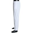 thumbnail image 5 of Pxiakgy pants for men Arab Men'S Solid Color Elasticated Waist Pants Muslim Straight Pants with Side Pockets men's pants work pants men White + 3XL, 5 of 7