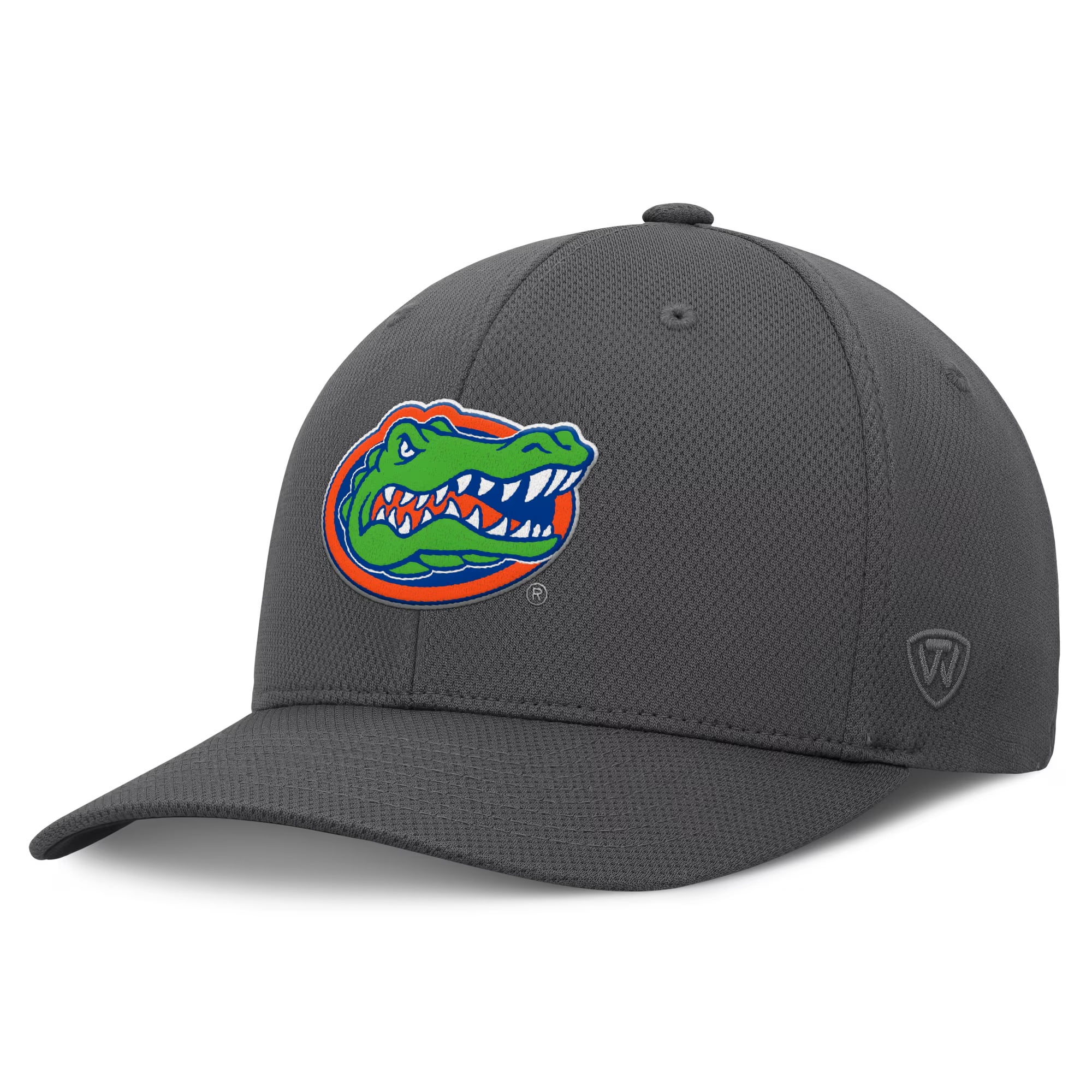 Men's Top of the World  Charcoal Florida Gators Reflex Logo Flex Hat