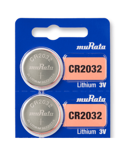 Murata CR2032 3V Lithium Coin Cell (2 Batteries) - Replaces Sony CR2032