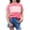 Pink, variant on YOUYEDIAN Tween Girls Summer Shirts Short Sleeve Color Block Tops (Pink, 13-14 Years)