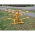 thumbnail image 3 of 4-place Log Kayak Rack Natural, 3 of 4