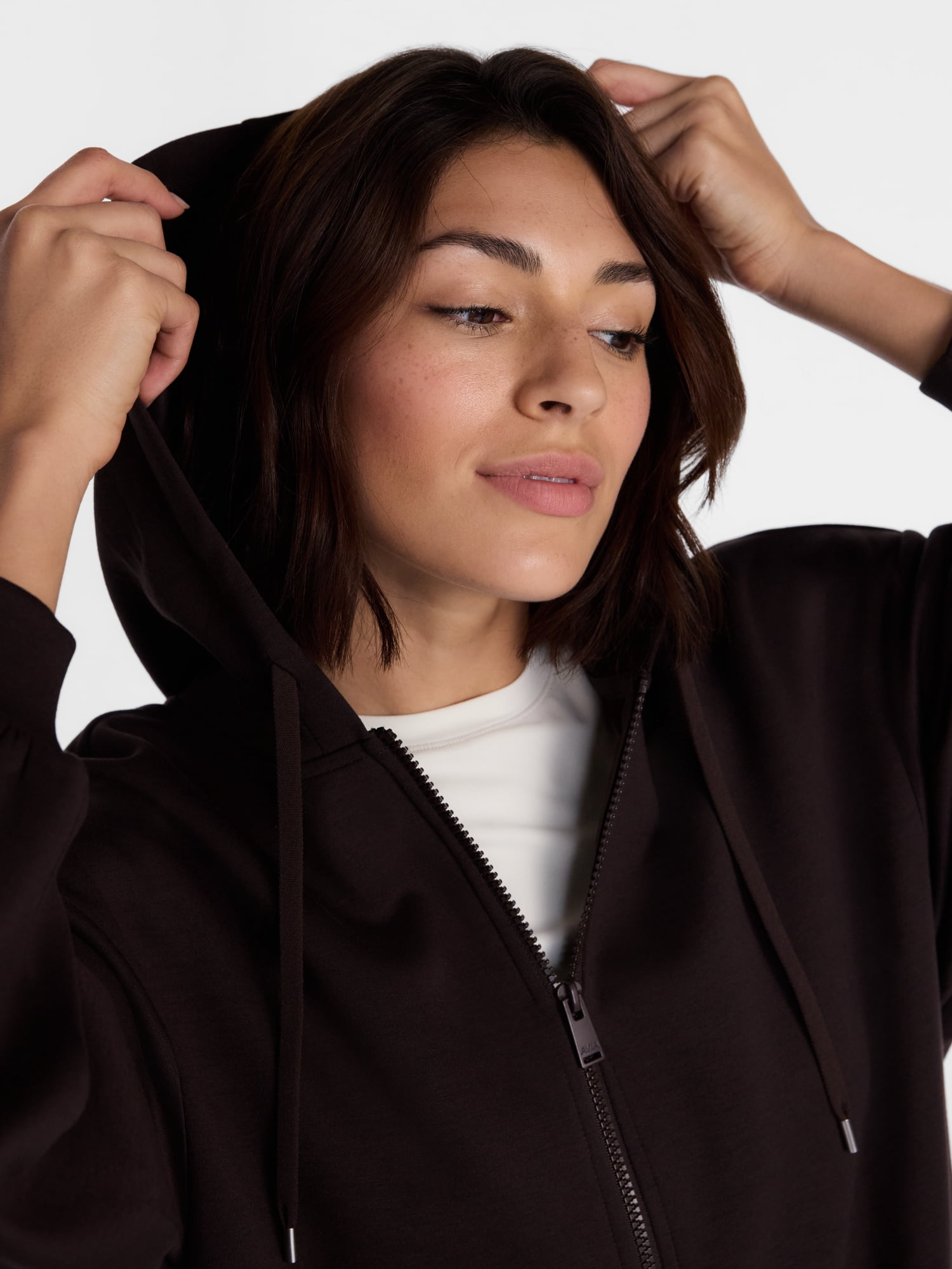 Avia Women's Oversized Hoodie with Balloon Sleeves, Sizes XS-XXXL