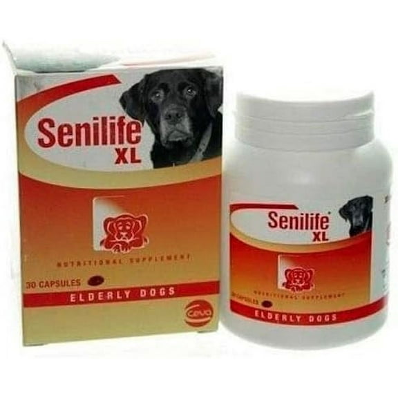 XL Nutritional Supplement For Elderly Dogs Over 50 Pounds 30Ct