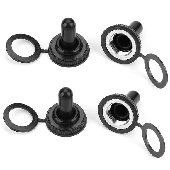 Interruptor de palanca Jadeshay impermeable 20 piezas Tapa impermeable 12 mm