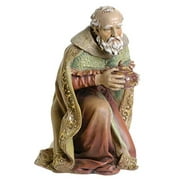 Joseph's Studio by Roman - Colored King Melchior Figure for 27" Scale Nativity Collection, 16.5" H, Resin and Stone, Decorative, Collection, Durable, Long Lasting