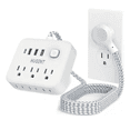 thumbnail image 1 of Regleta Extensión 6 Tomas con 3 Puertos USB Y 1 USB-C Xtellar Blanco, 1 of 3